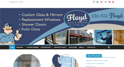 Desktop Screenshot of floydglass.com
